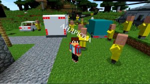 Мы с ребятами круто играем в майнкрафт|Андрюха Minecraft