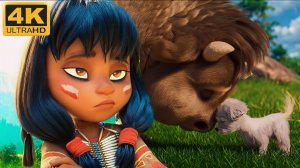 🦬 Как приручить Бизона🦬(4К Дубляж)