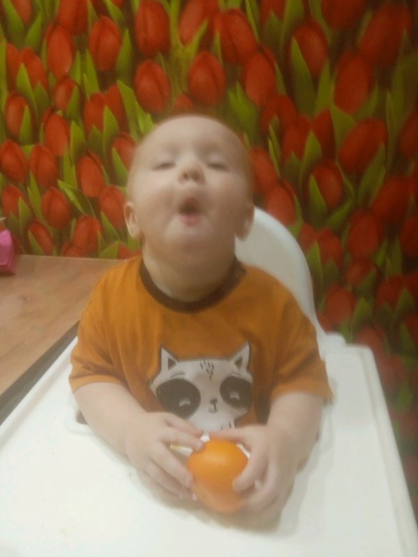 Мой племянник   похоже на меня и на мою маму и на мою сестру и на моего зятя