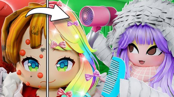 САЛОН КРАСОТЫ В РОБЛОКСЕ! Roblox Ugly to HOT