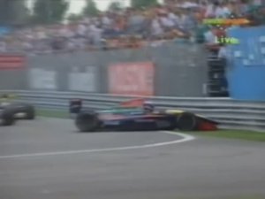 Формула 1. Вылет Гашо на Гран-при Канады 1992 (гонка)