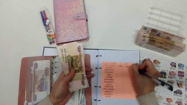 #46 РАСПРЕДЕЛЕНИЕ ПО СИСТЕМЕ КОНВЕРТОВ. ЯНВАРЬ. АЛИМЕНТЫ СТАРШЕГО СЫНА 8300