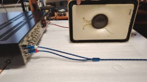 Проверка динамика YAMAHA JA-1701A