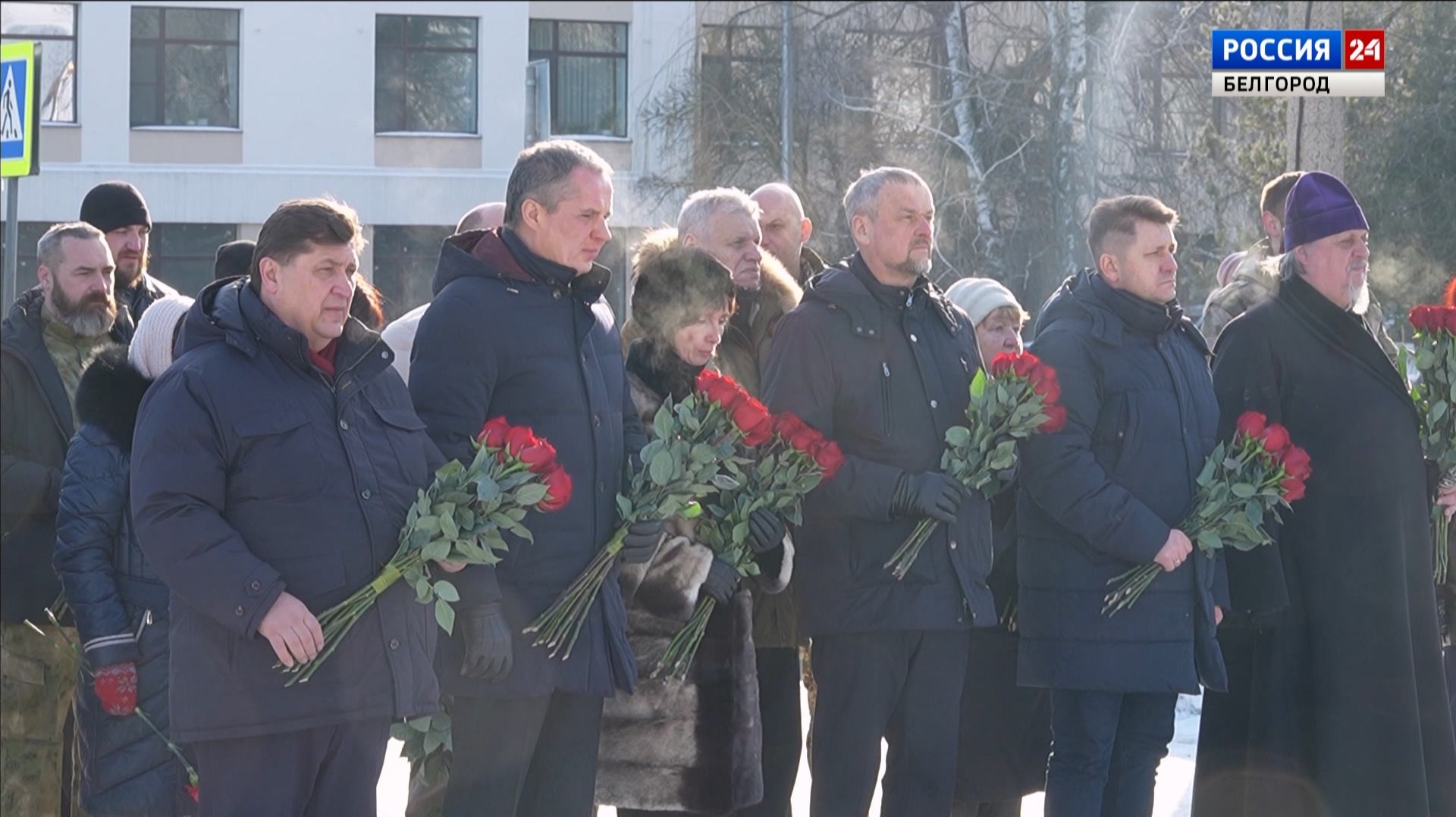 В Белгороде почтили память жертв на Камышитовом заводе смотреть онлайн