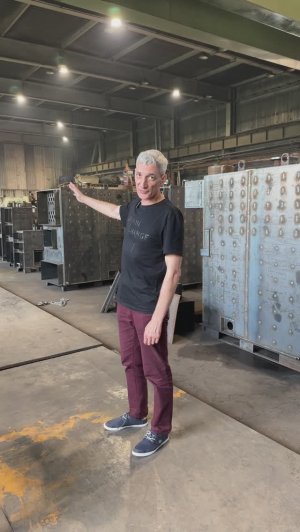 Этапы производства котлов Вулкан 2. Сварочный участок