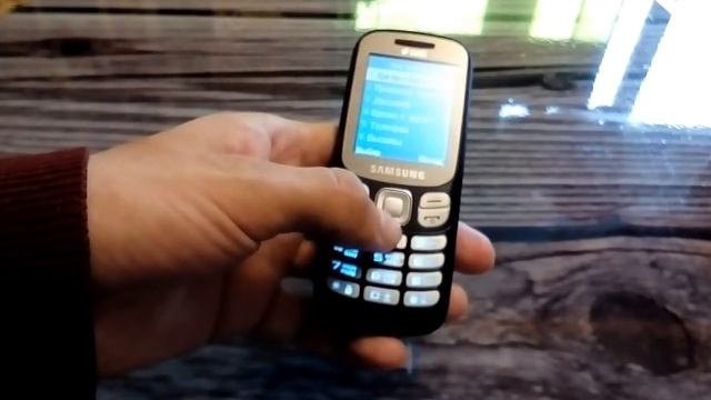 Обзор телефона Samsung b312e
