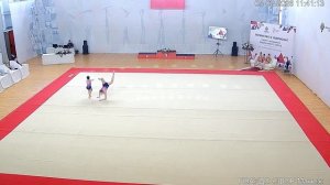 Акробатика СЗФО 2026 ||Комиссар, Краснова|| Женская пара: 11-17 | Санкт-Петербург — 1 упр.