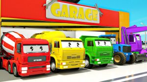 Мультяшки для детей про машинки Детские мультики для мальчиков и девочек Веселые песенки для малыше