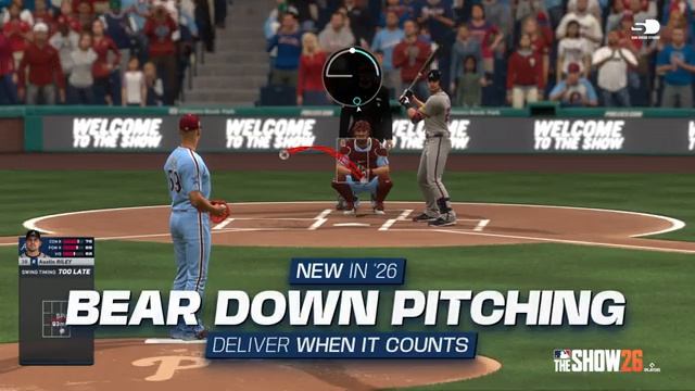 MLB The Show 26 — первый взгляд на игровой процесс. Трейлер для PS5 смотреть онлайн