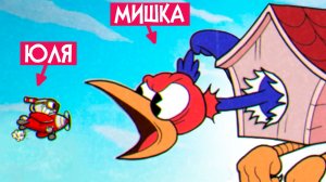 Управляем БОССАМИ в КАПХЕД - Устроили батл друг против друга ♦ Cuphead MOD