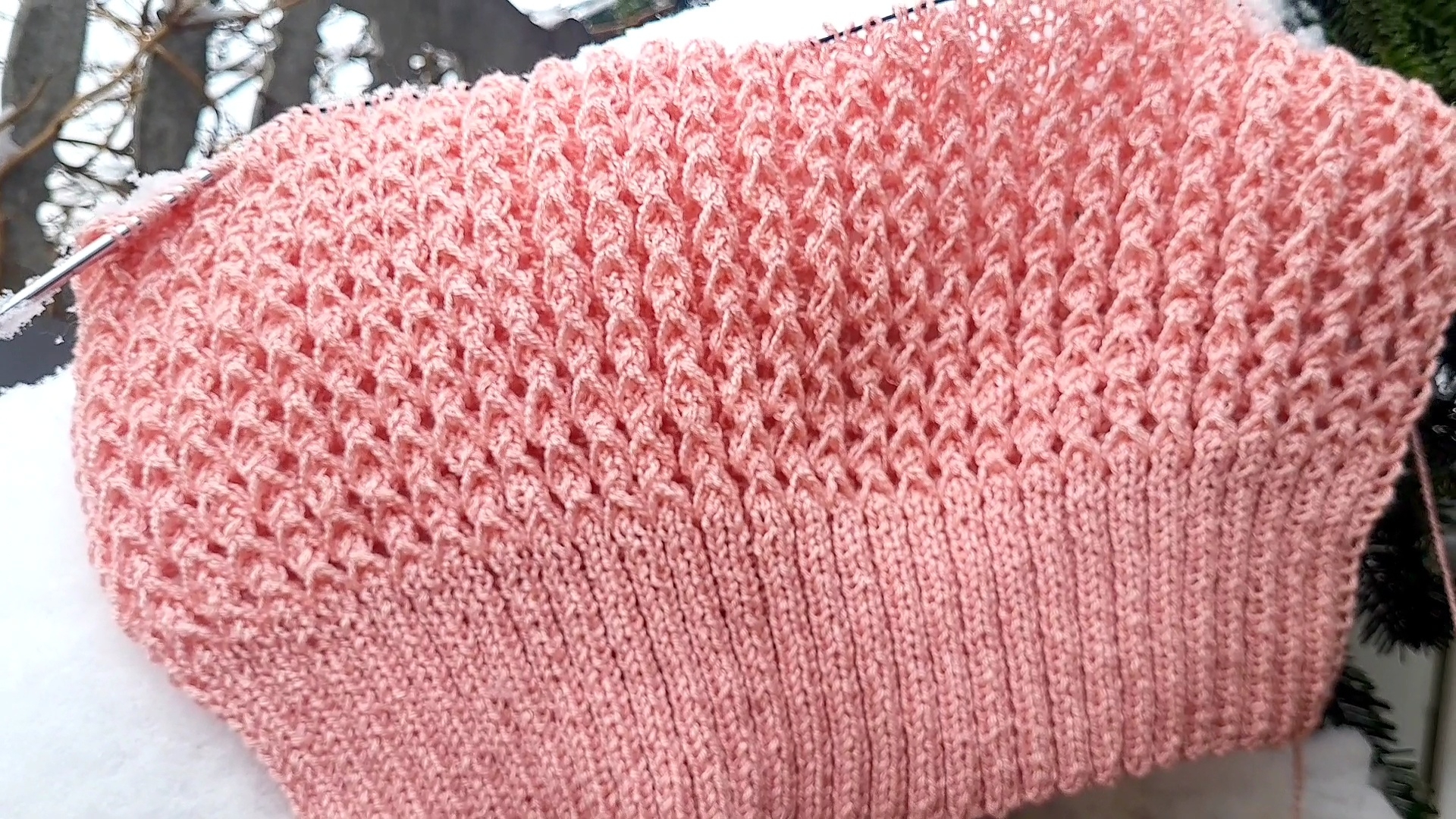 ✨️Потрясающий узор спицами для кардиганов,джемперов,пуловеров✨️Мастер класс ✨️ смотреть онлайн