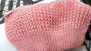 ✨️Потрясающий узор спицами для кардиганов,джемперов,пуловеров✨️Мастер класс ✨️