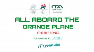 ITA Airways ft. ABBA - All Aboard the Orange Plane (The BFF Song)