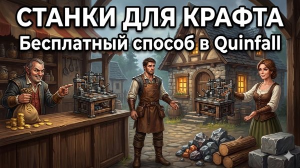 НЕ ПЛАТИТЕ ЗА СТАНКИ! Как получить их БЕСПЛАТНО в The Quinfall.