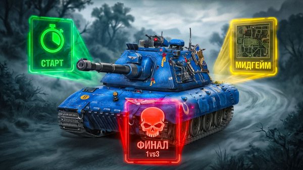 План боя в Мире танков: старт → мидгейм → концовка (что делать новичку)