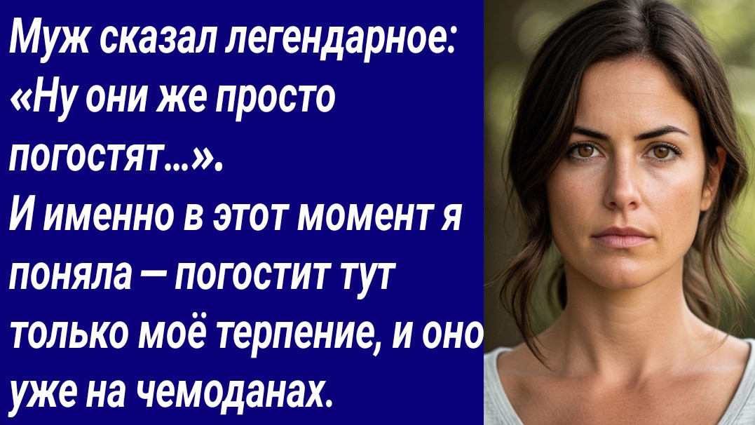 Истории со Смыслом/Муж сказал легендарное: «Ну они же просто погостят»/Истории из жизни/Аудиорассказ смотреть онлайн