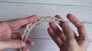 Кайма крючком для декоративной обработки изделий