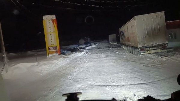 Опять закрыта трасса М5, перевозка кирпича
