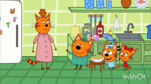 Три котятки - 3 серия Готовит вкусняшки