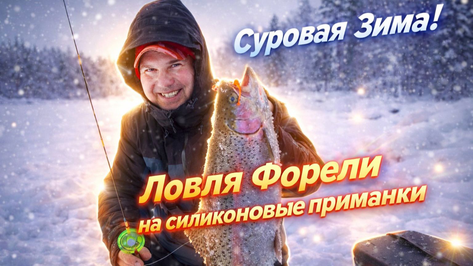 Ловля форели со льда на силикон Jara baits / Стрейч пассив, червь актив! смотреть онлайн