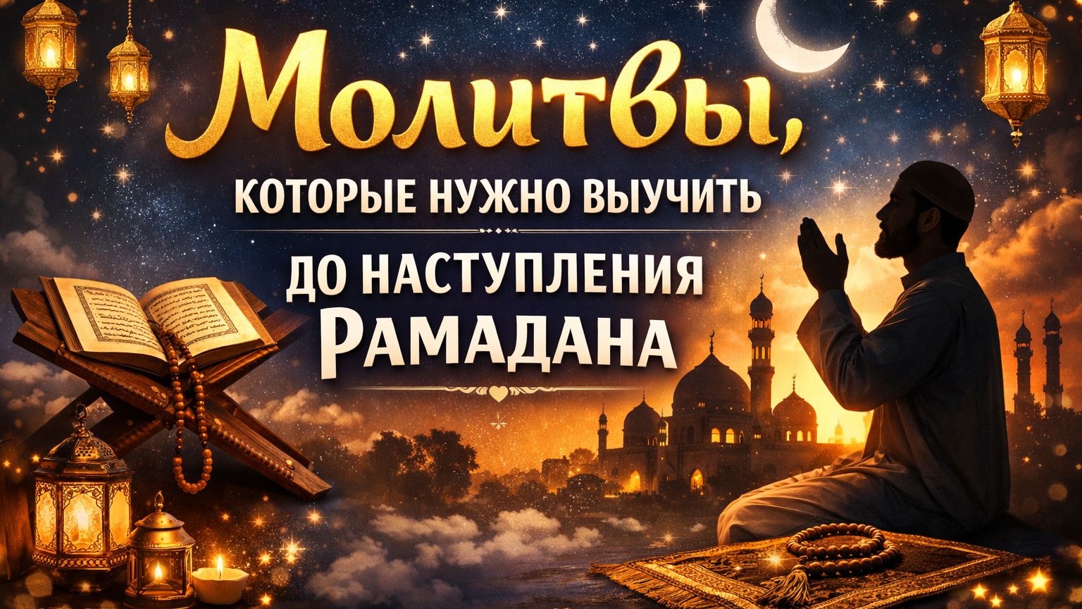 Дуа, которые надо выучить до Рамадана смотреть онлайн