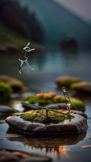 капли дождя танец