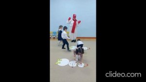 Развлечение"День рождения Снеговика"