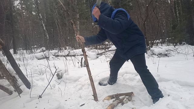 костёр и холод.