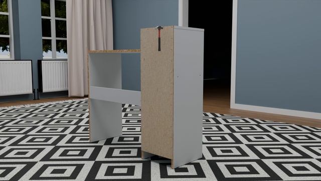 Видеоинструкция Стол письменный Баку 2 смотреть онлайн