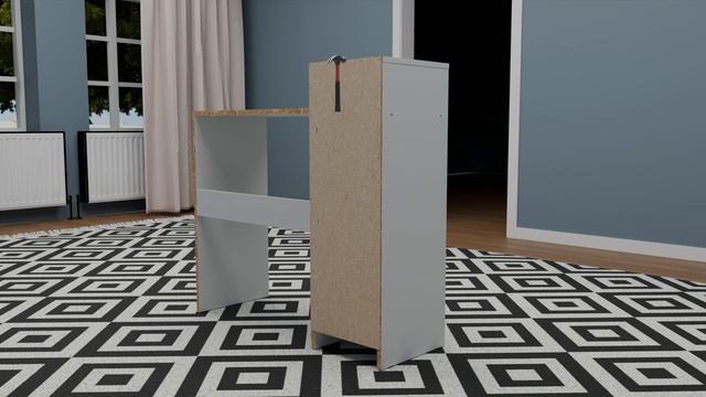 Видеоинструкция Стол письменный Мюнхен 2 смотреть онлайн