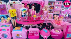 Кукла Барби. Залипательное видео для детей. Распаковка. Игрушки, куклы, машинки. ASMR АСМР