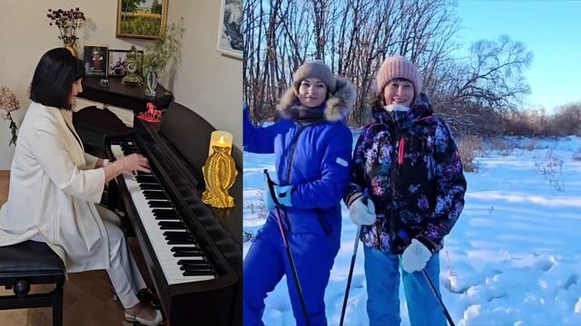 Январь. (У камелька) П.И.Чайковский. Из цикла "Времена года"