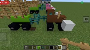 по полям по поям синий трактор едет к нам у него в прицепи кто-то песенку паëт в майнкрафт АНтон ант