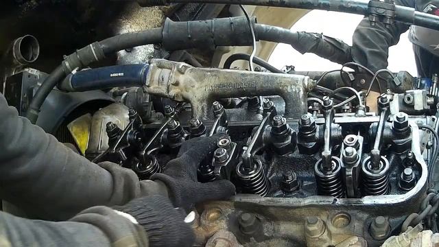 Ремонтируем ТНВД. Двигатель ЯМЗ- 236 БЕ 2. Как ставить трубки высокого давления. смотреть онлайн