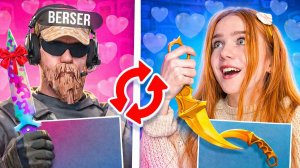 ОН ПОСТАВИЛ СВОЙ НОЖ MIMICRY 😱 ! ДУЭЛЬ ПРОТИВ БЕРСЕРА , НО МЫ МЕНЯЕМСЯ СКИНАМИ В STANDOFF 2