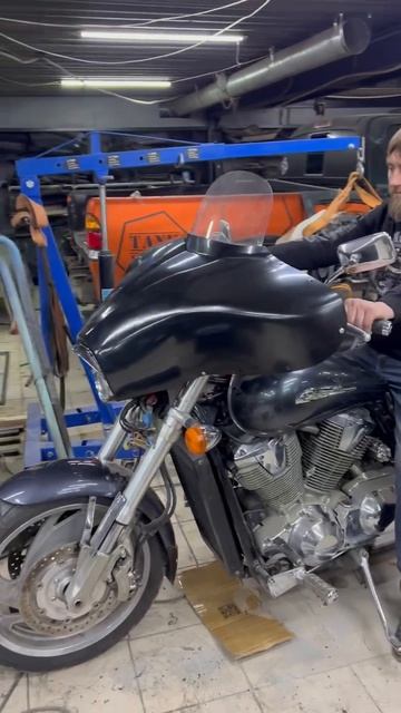 Разработка кронштейна бэтвинга MAX для Honda VTX 1300 | 1800