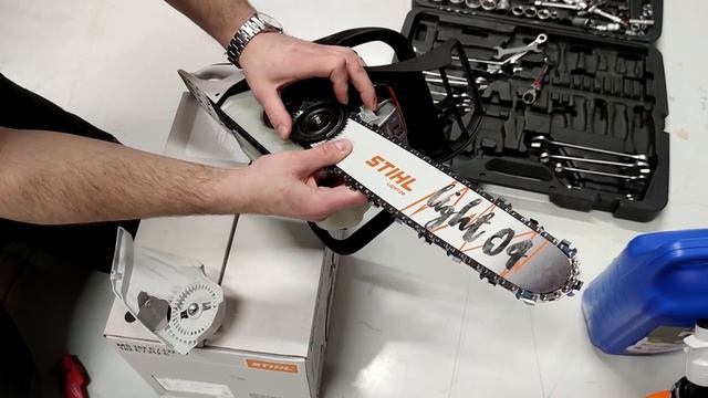 Stihl MS 182 C-BE - распаковка и тест.