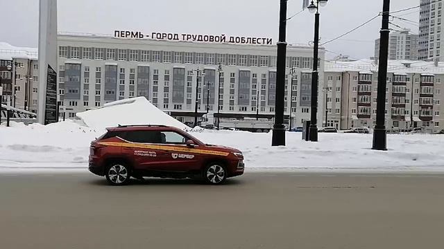 ГБР компании Цербер на маршруте патрулирования