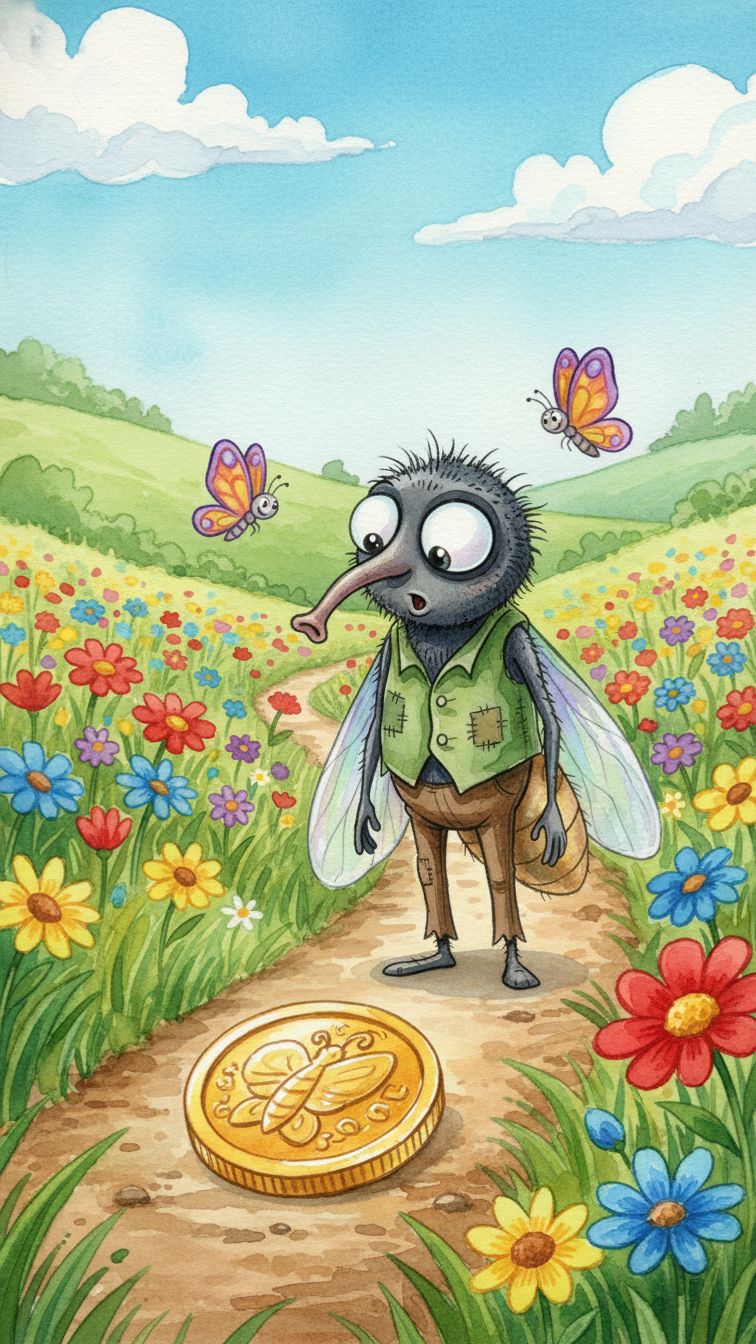 Муха-Цокотуха и денежка