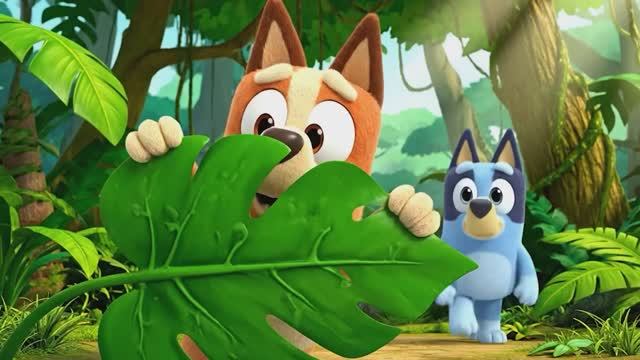 Блюи и Бинго супергерои мультик Блуи мультик про собачку добрый поучительный сказка