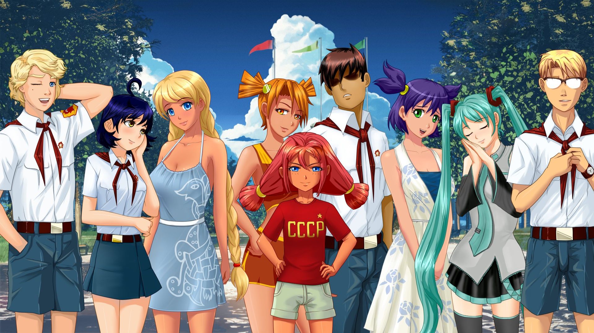 🤗 [Everlasting Summer] Бесконечно бесконечное лето в Апреле | Часть 1 смотреть онлайн