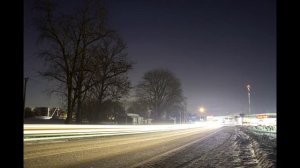 Ночные таймлапсы Луны на фоне Ивановского, Артемьевского пруда, на фоне автодороги и Орион.