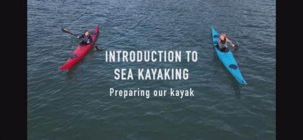 Подготовка каяка (Preparing our kayak)