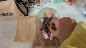 Кукла Reborn 🩷 у нас пополнение🥳 мини Reborn!