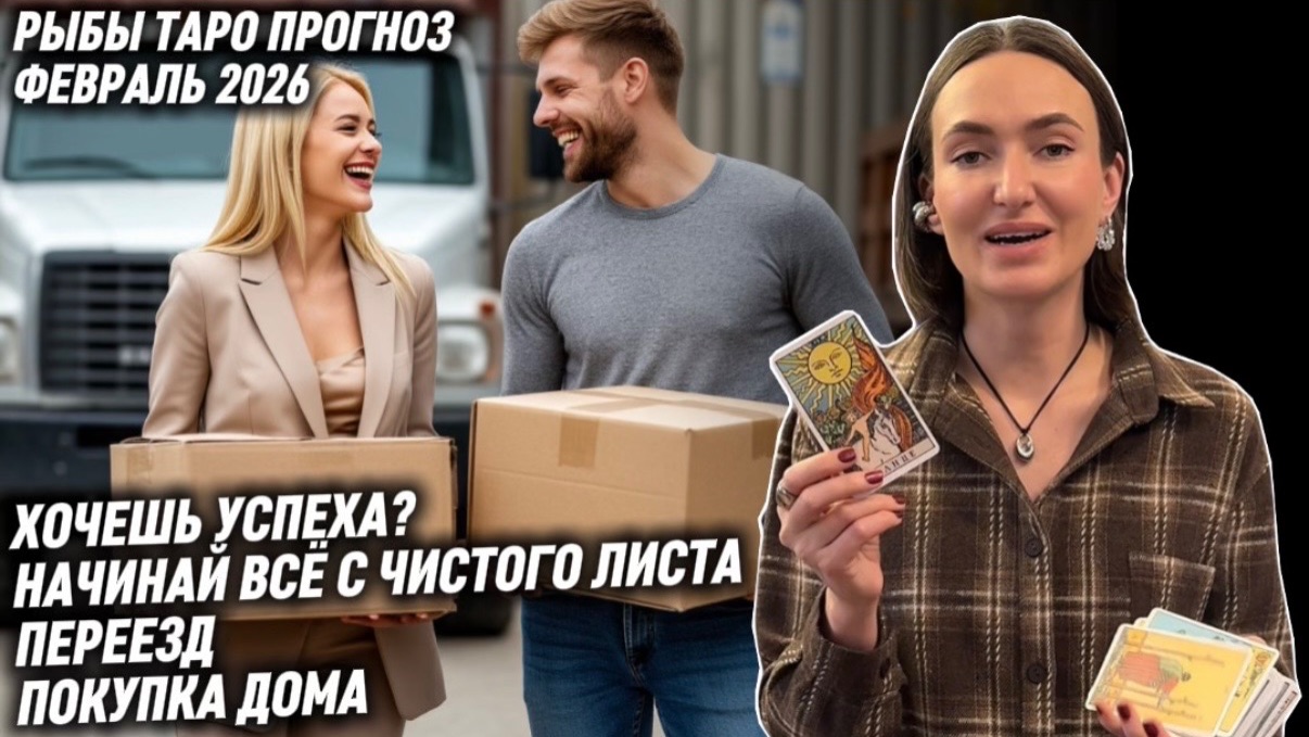 РЫБЫ ♓️ - Таро прогноз на Февраль 2026 года. НАДВИГАЮТСЯ ПЕРЕМЕНЫ 🆕