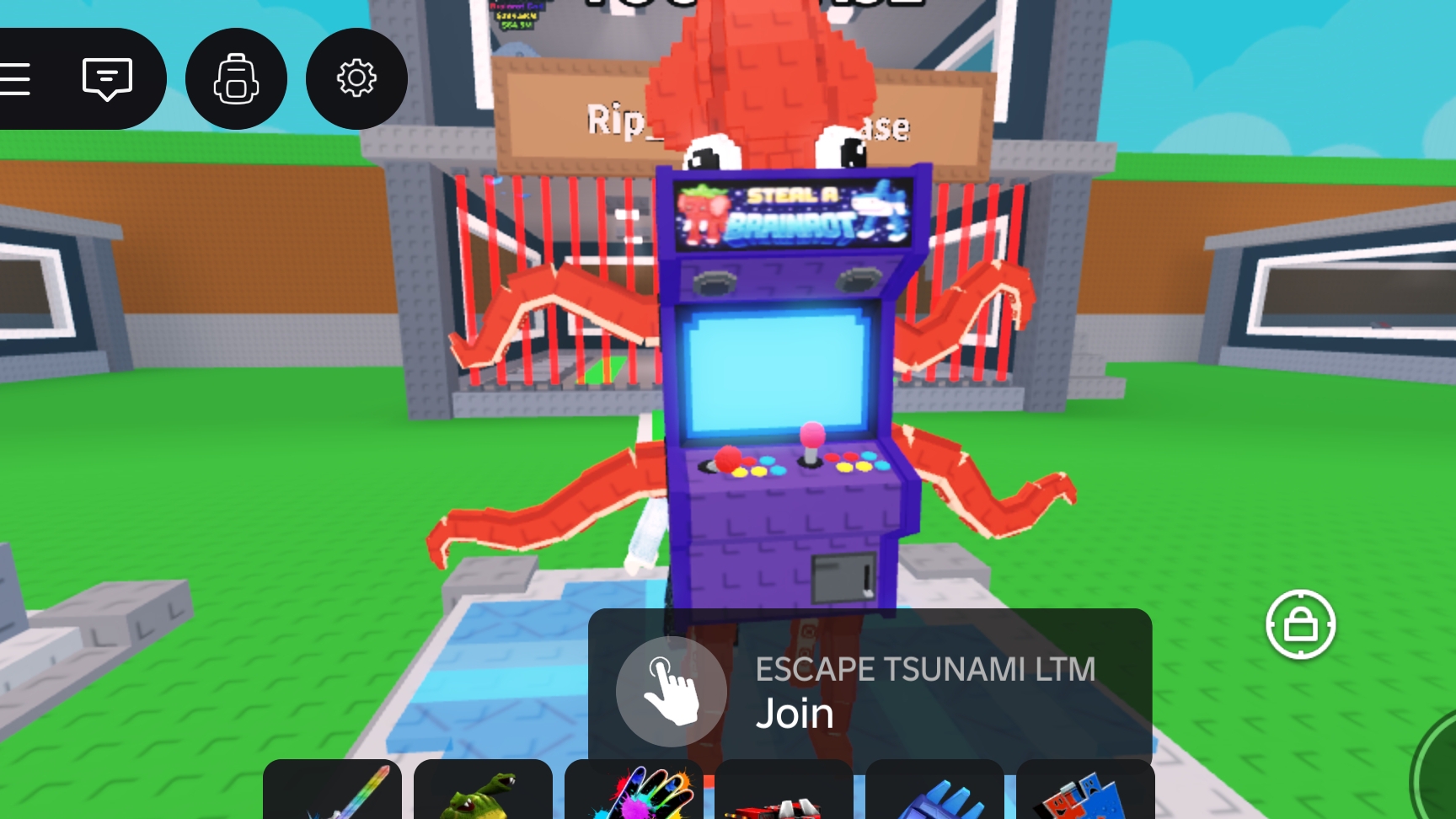 прохожу предпоследня обновление  в Steal a brainrot! цунами  ![Roblox , роблокс]