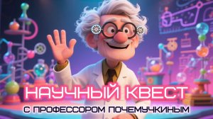 Детская игра - квест ✨ с профессором Почемучкиным