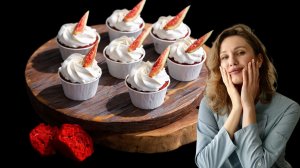 Самый ПРОСТОЙ «Красный бархат» — капкейки на кефире (без заморочек)