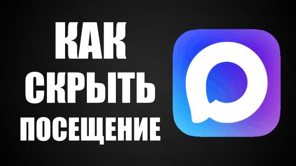 Как скрыть посещение в максе