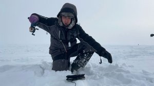 РЫБАЛКА  в ГЛУХОЗИМЬЕ!  МЕТЕЛЬ, БУРАН, РЫБАЛКА на самодельную мормышку. 2026